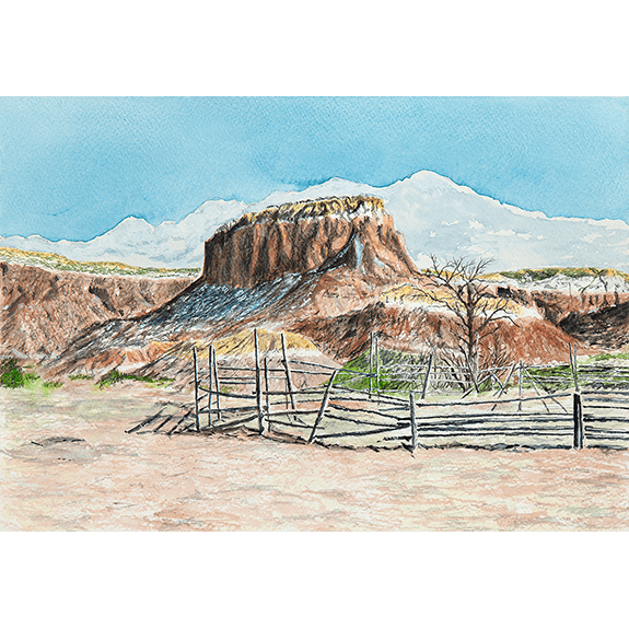 Ancient One Ghost Ranch Print