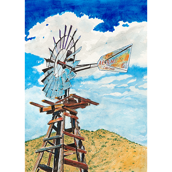 Magdalena New Mexico Windmill